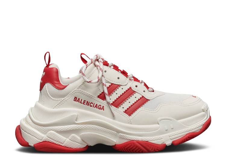 Balenciaga X Adidas Wmns Triple S Sneaker ‘White Red’