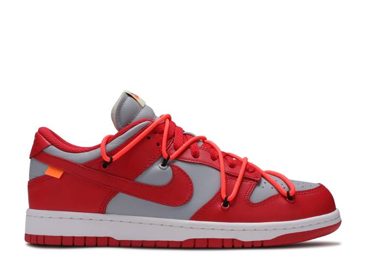 Nike Off-White X Dunk Low ‘University Red’